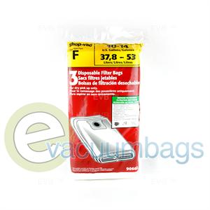 Shop Vac Style F 10-14 Vacuum Bags